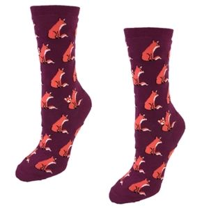Vera Bradley Foxes Socks